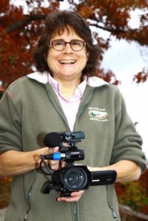 Dr. Beth Davison with camera