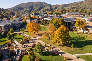 App State Fall Scene